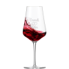 Befülltes Bordeaux Fine Glas mit persönlicher Gravur