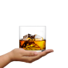 Tavoro Whiskybecher liegt trotz größe perfekt in der Hand
