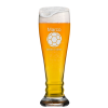 Befülltes Beer Bavaria Glas mit persönlicher Gravur