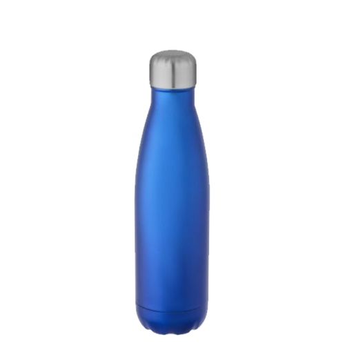 Isolierflasche blau mit individueller Gravur